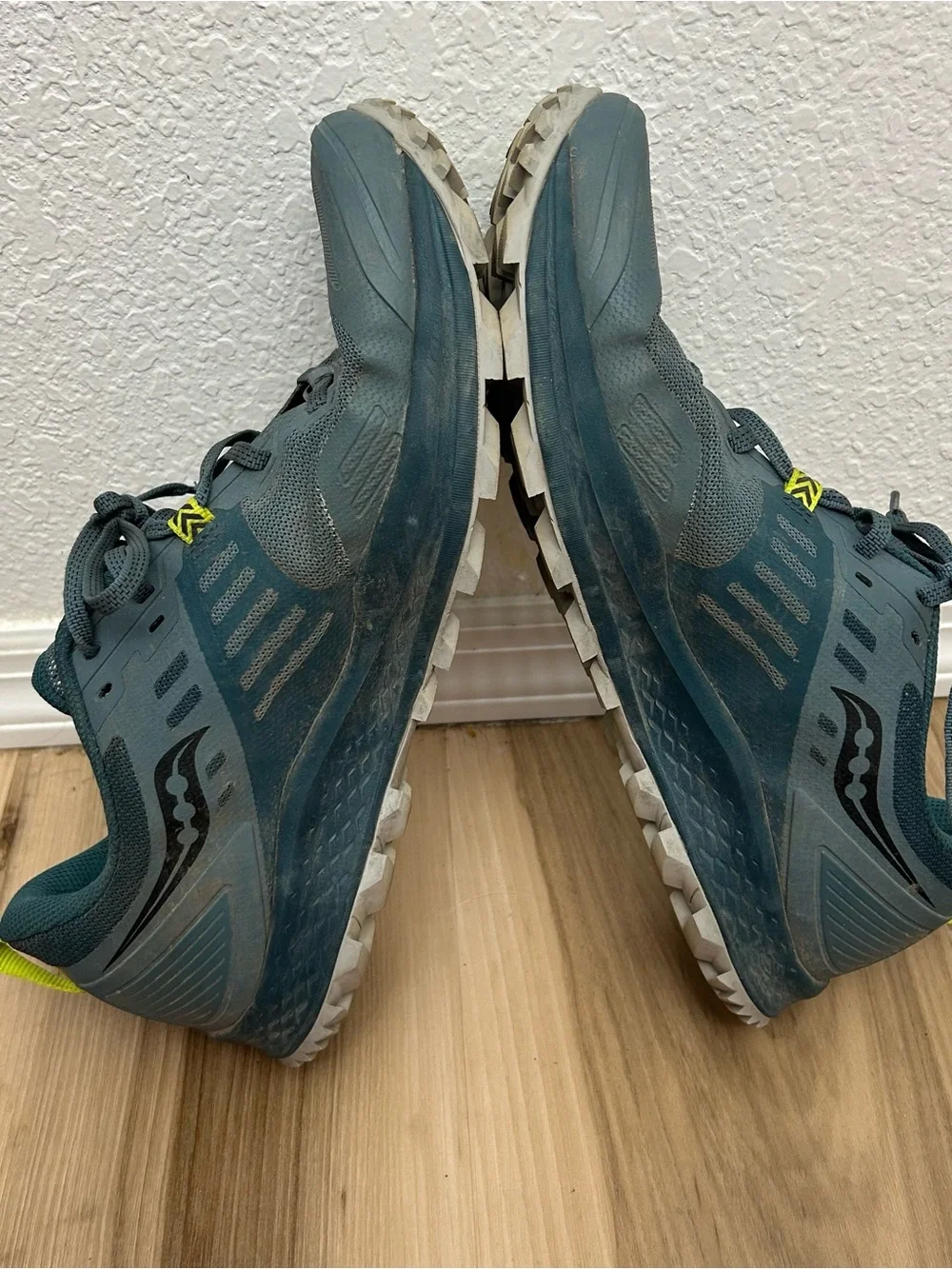 Saucony Peregrine 10 Men’s trail running shoes steel gray Size 10